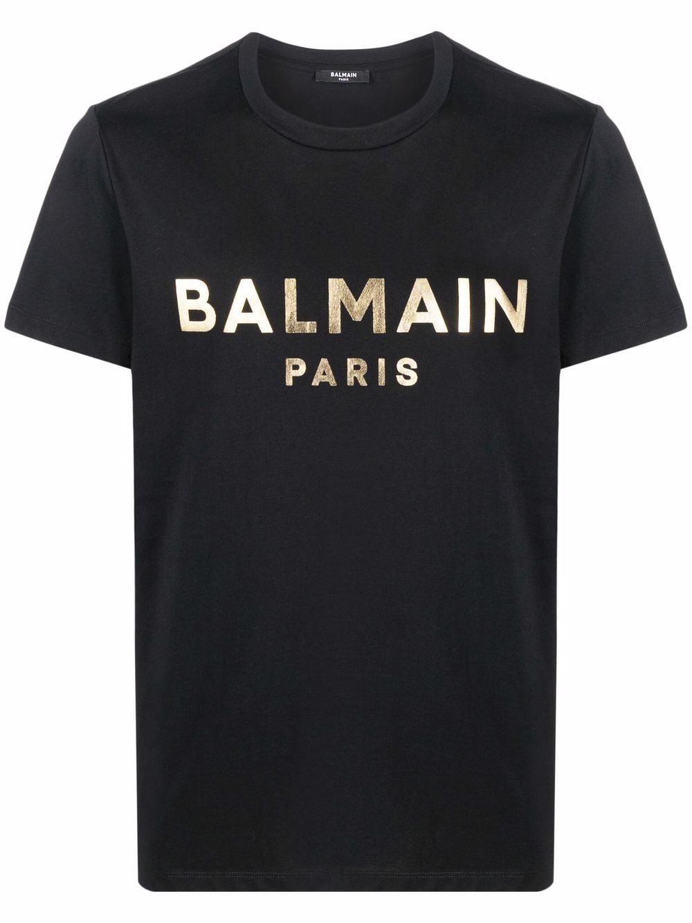 Balmain logo print T-shirt - Black von Balmain