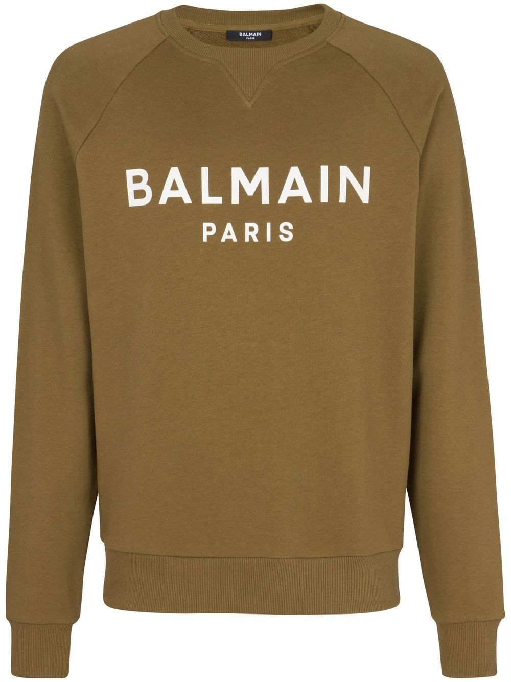 Balmain logo-print sweatshirt - Brown von Balmain