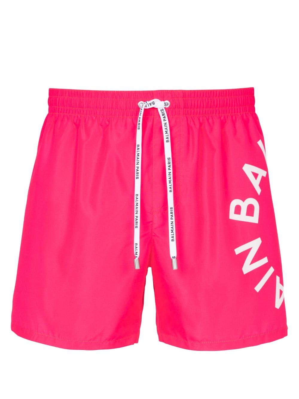 Balmain logo-print swim shorts - Pink von Balmain
