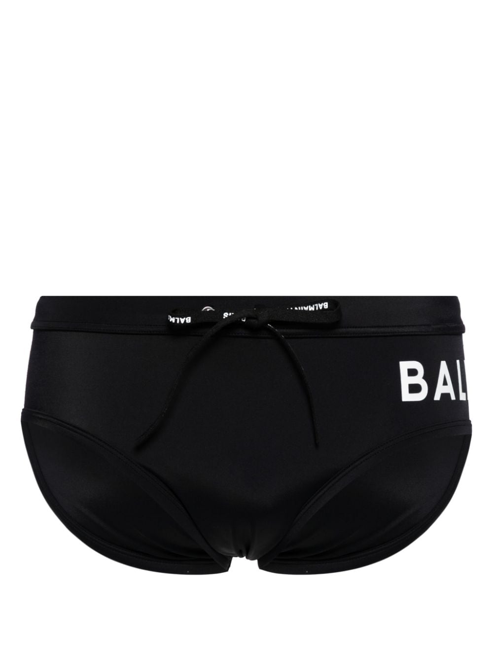 Balmain logo-print swimming trunks - Black von Balmain