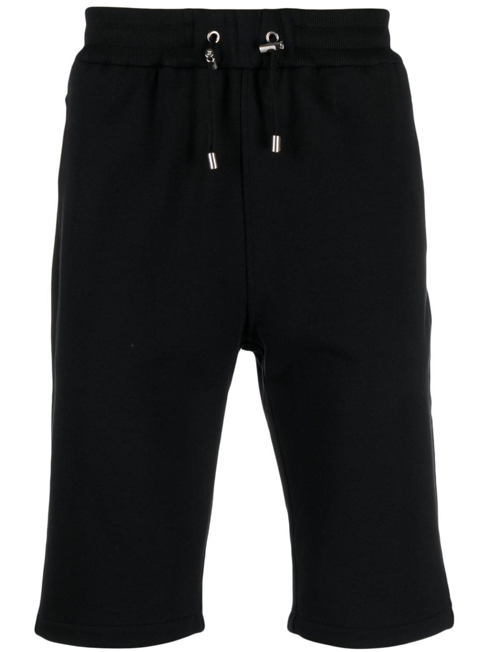 Balmain logo-print track shorts - Black von Balmain