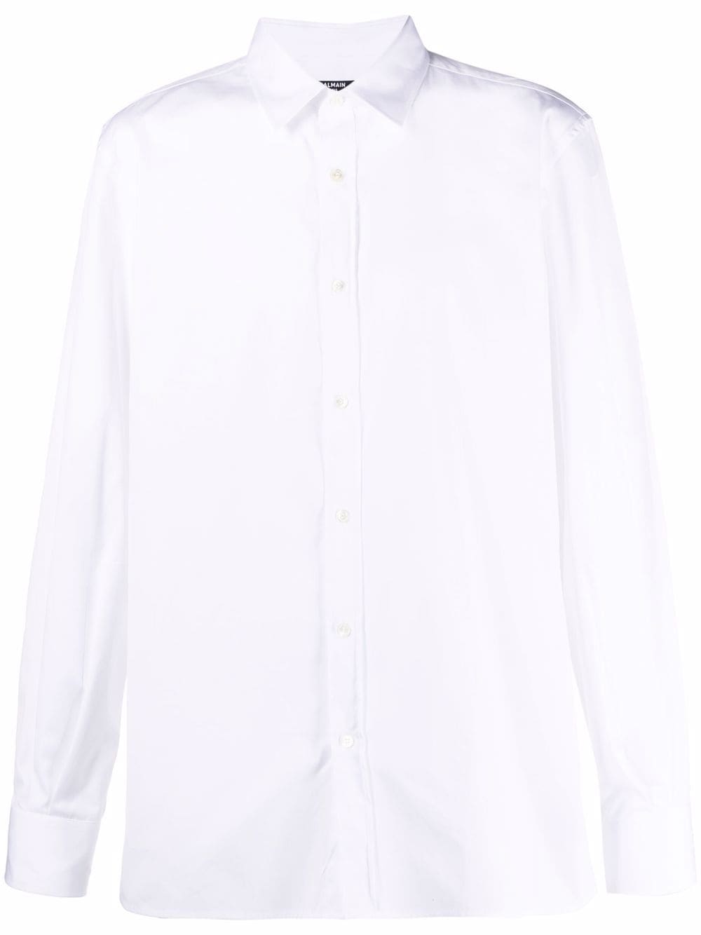 Balmain long-sleeve buttoned shirt - White von Balmain