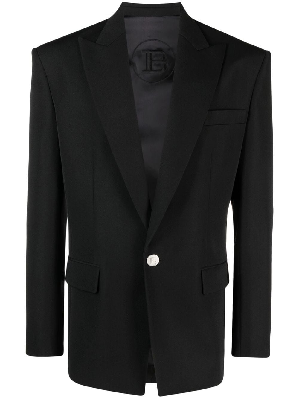 Balmain tailored oversized blazer - Black von Balmain