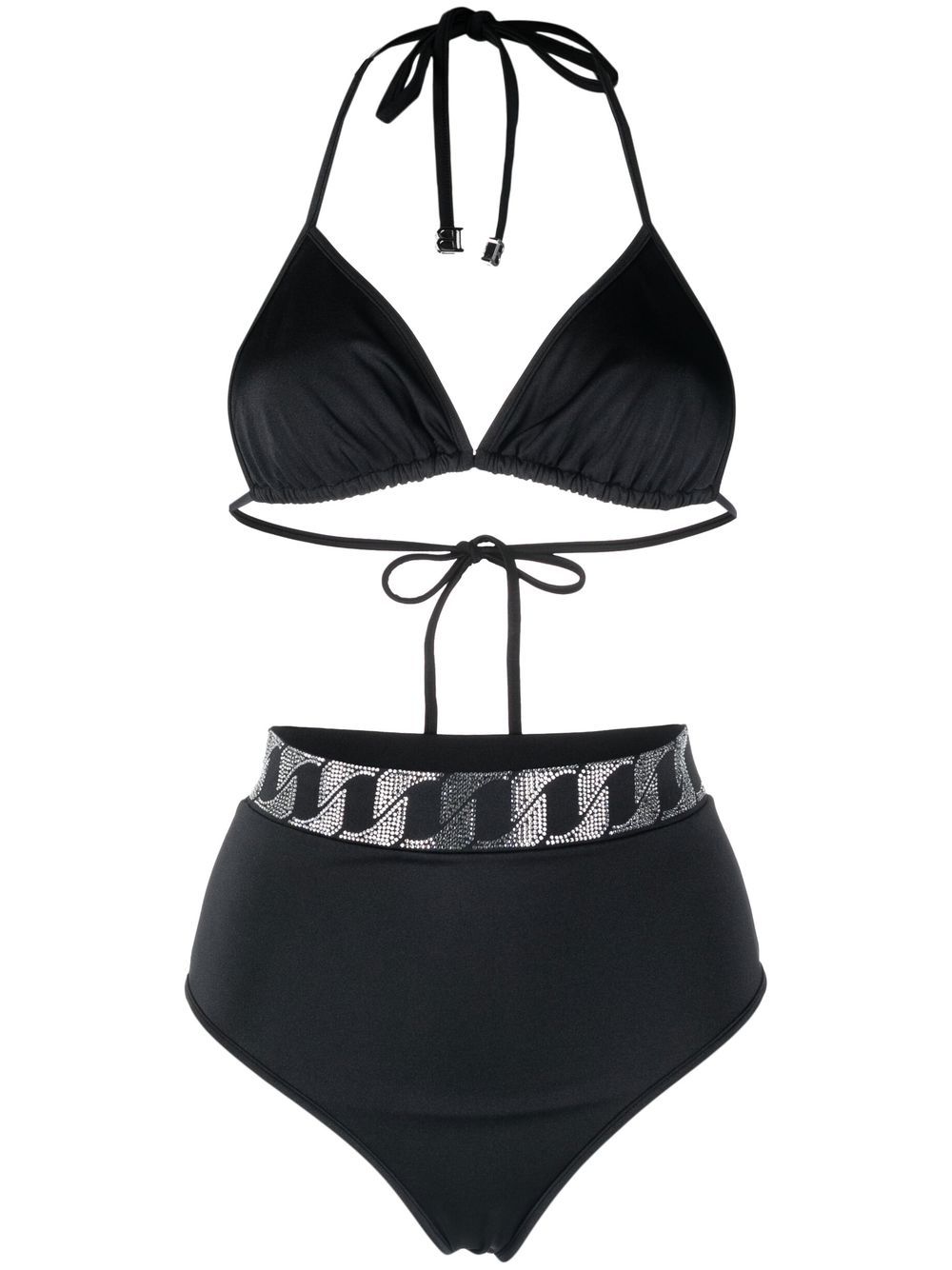 Balmain two-piece bikini set - Black von Balmain