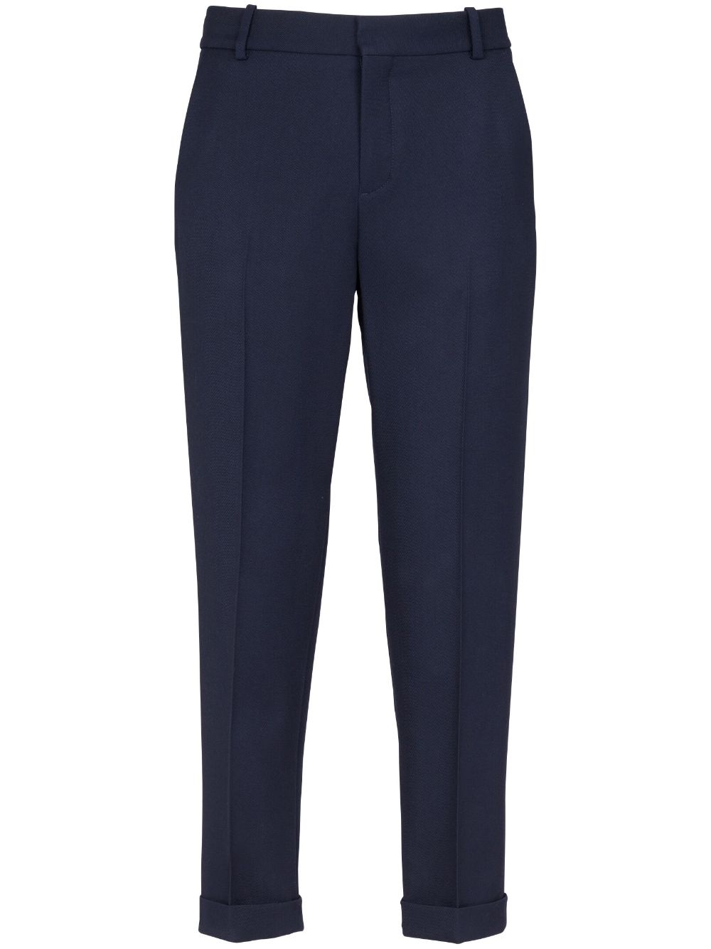 Balmain virgin-wool tailored trousers - Blue von Balmain