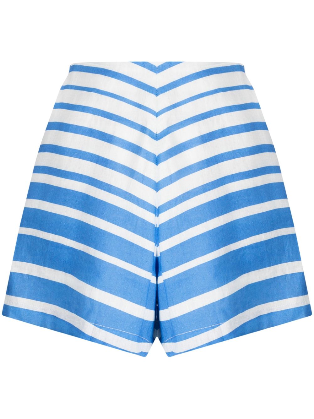 Bambah Sicily striped linen shorts - Blue von Bambah