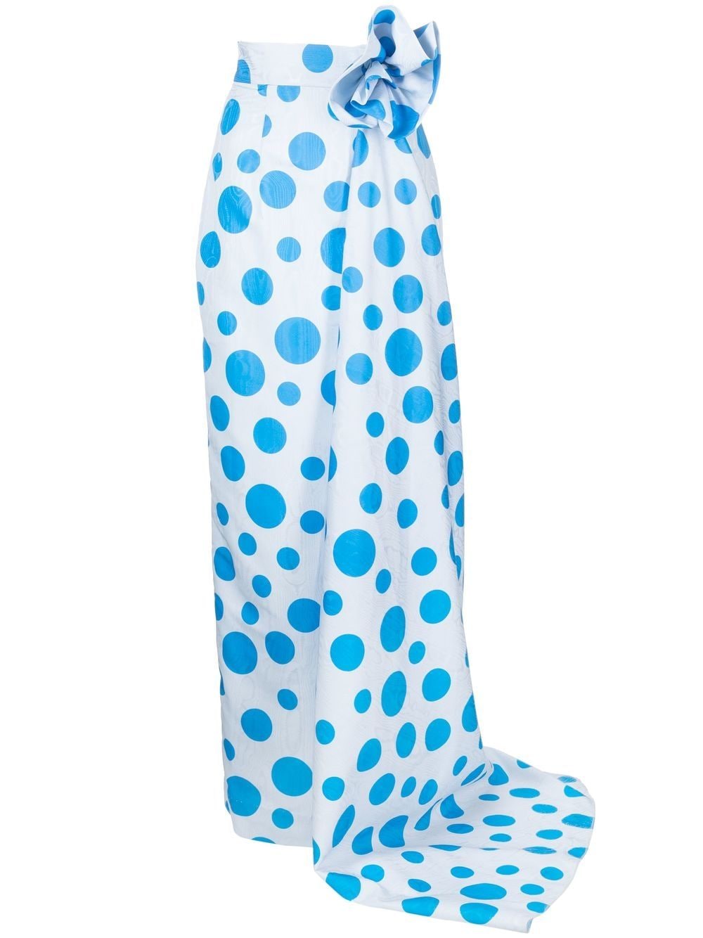 Bambah polka dot-print maxi dress - Blue von Bambah