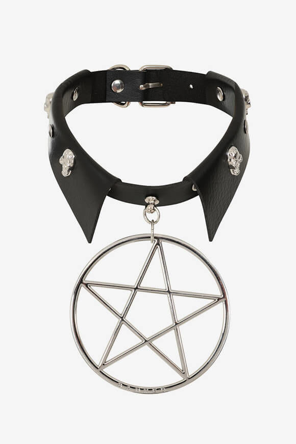 Banned Choker | Black + Silver | Damen | Einheitsgroesse Banned Choker | Black + Silver | Damen | Einheitsgroesse von Banned