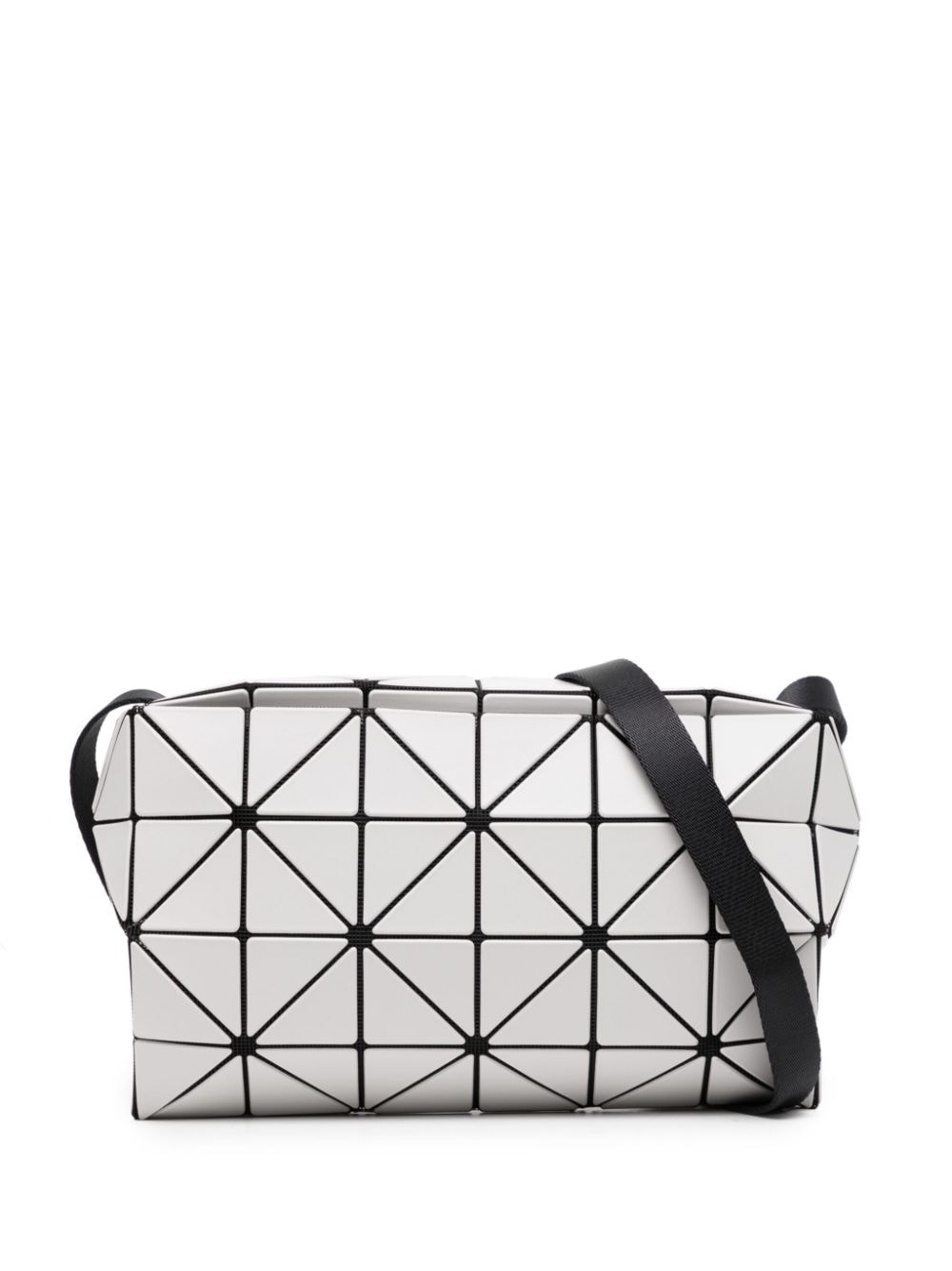 Bao Bao Issey Miyake Carton geometric-panelled crossbody bag - Grey von Bao Bao Issey Miyake