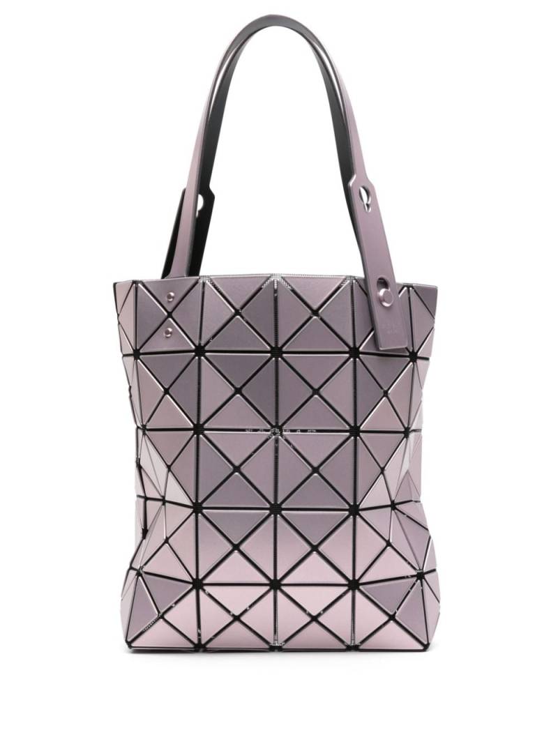 Bao Bao Issey Miyake Lucent Boxy matte tote bag - Pink von Bao Bao Issey Miyake