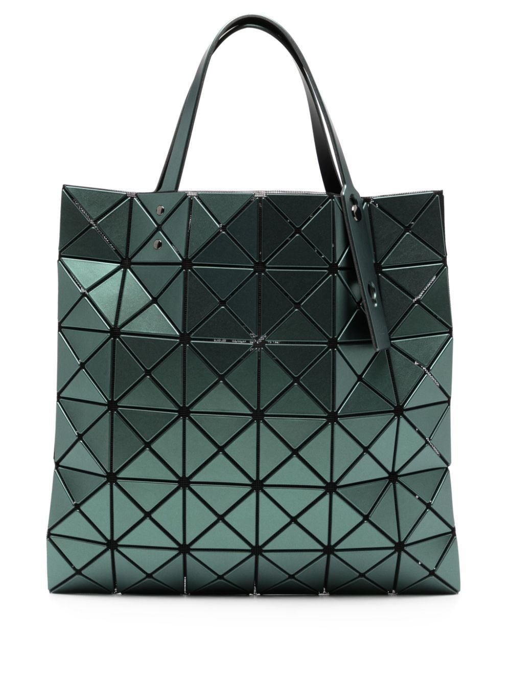 Bao Bao Issey Miyake Lucent metallic-effect tote bag - Green von Bao Bao Issey Miyake