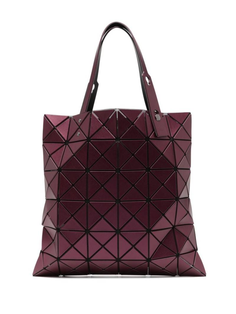 Bao Bao Issey Miyake Lucent metallic-effect tote bag - Purple von Bao Bao Issey Miyake