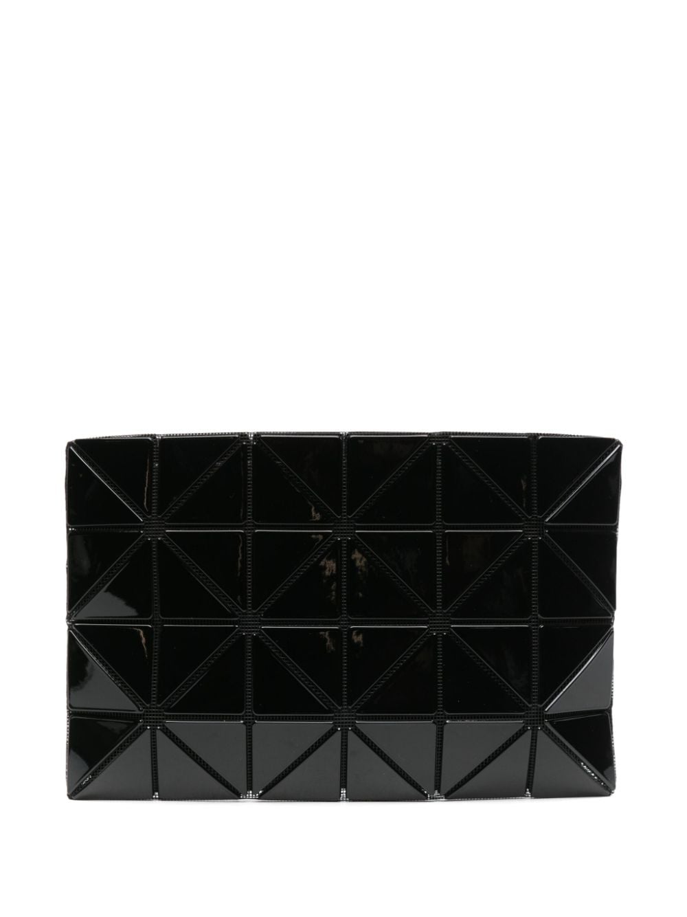Bao Bao Issey Miyake geometric-panelled clutch bag - Black von Bao Bao Issey Miyake