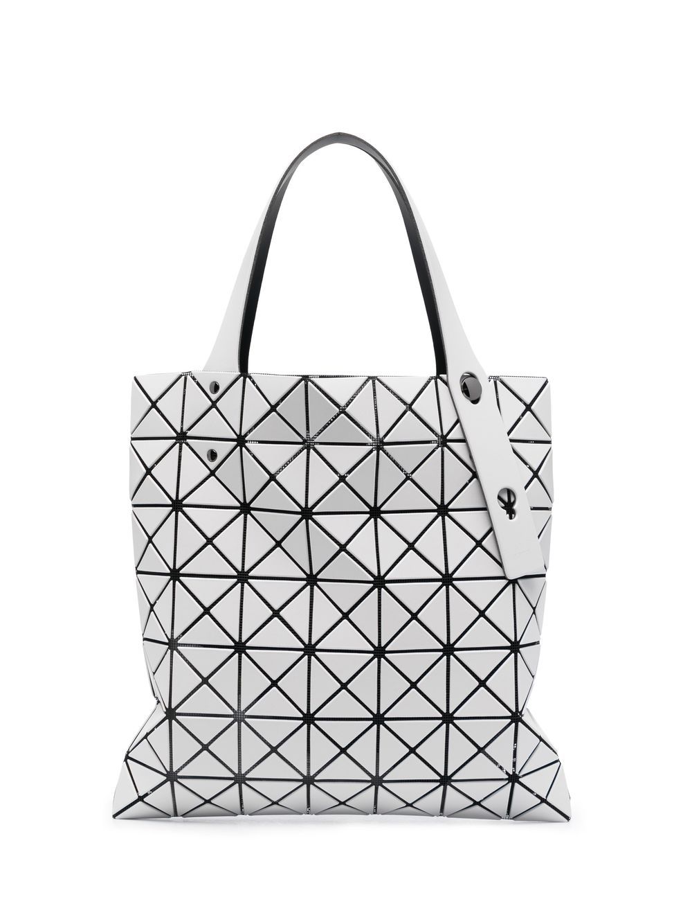 Bao Bao Issey Miyake geometric-pattern tote bag - Grey von Bao Bao Issey Miyake