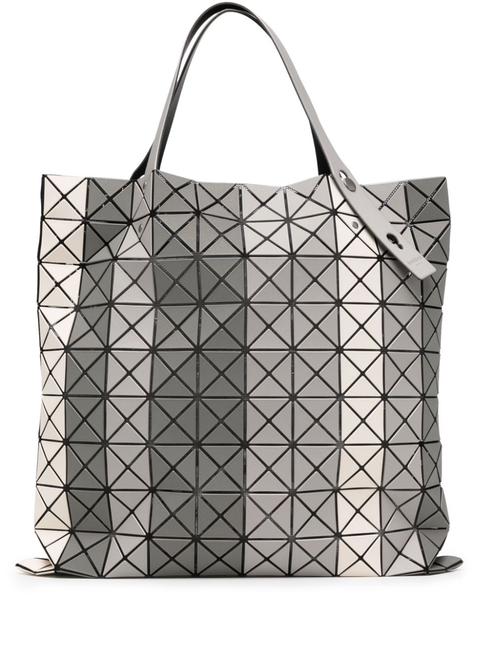 Bao Bao Issey Miyake large Prism Stripe tote bag - Grey von Bao Bao Issey Miyake