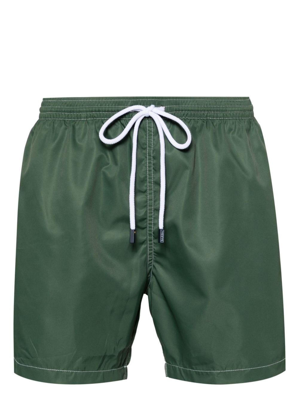 Barba logo-patch swim shorts - Green von Barba