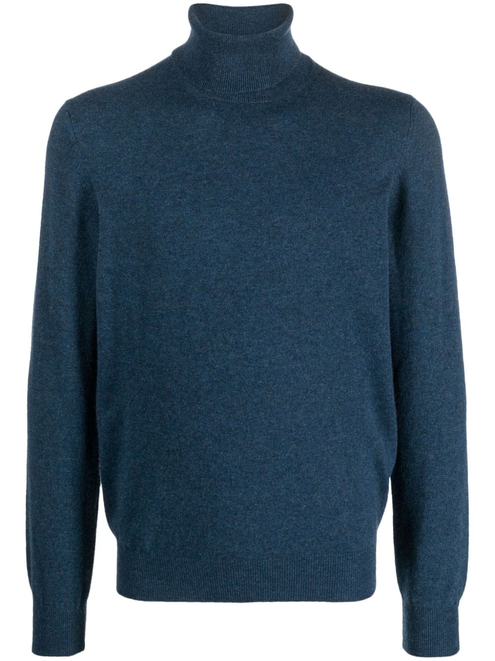 Barba roll-neck cashmere jumper - Blue von Barba