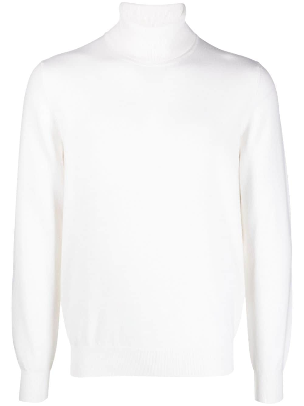 Barba roll-neck cashmere jumper - Neutrals von Barba