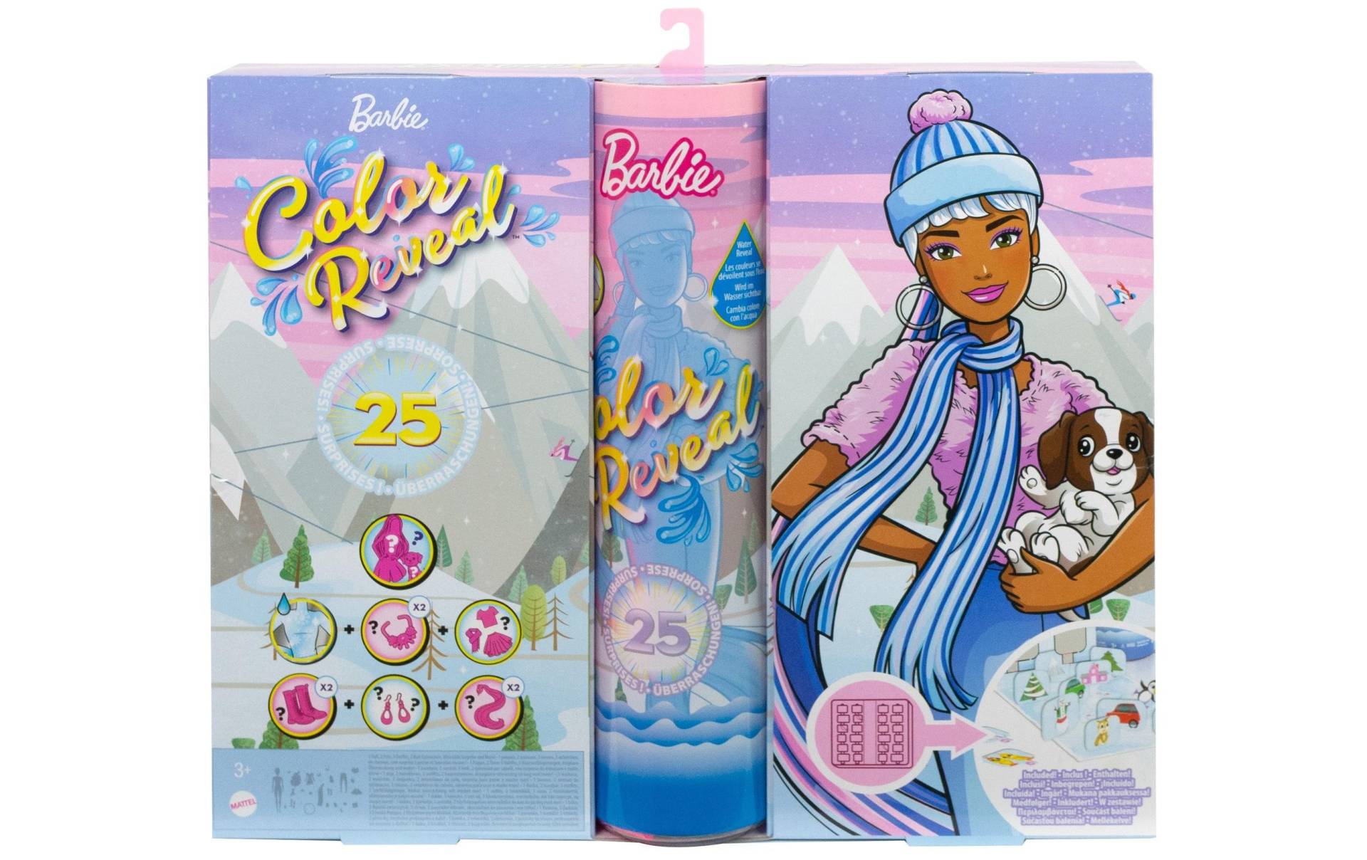 Barbie Adventskalender »Color«, ab 3 Jahren von Barbie