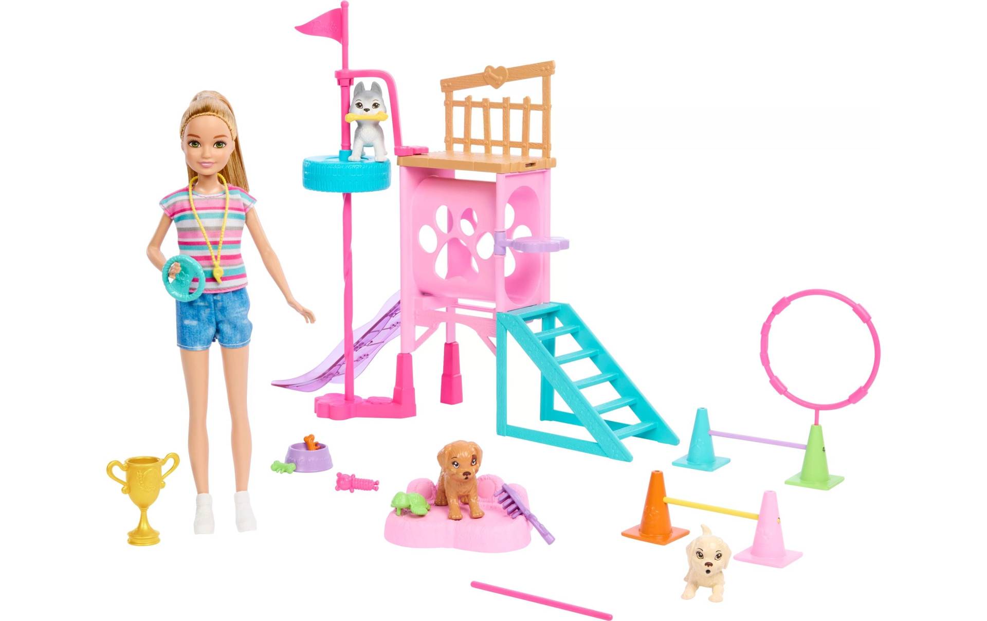 Barbie Anziehpuppe »Barbie Stacies Puppy Playground« von Barbie