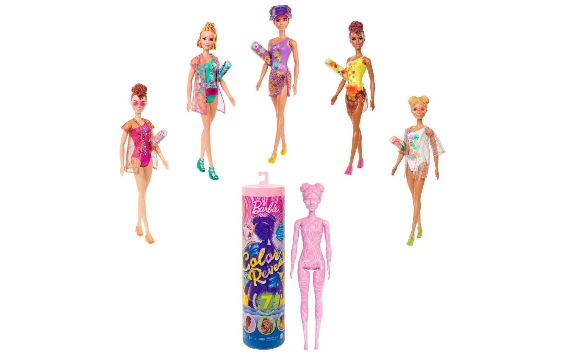 Barbie Anziehpuppe »Color Reveal Barbie Sa« von Barbie