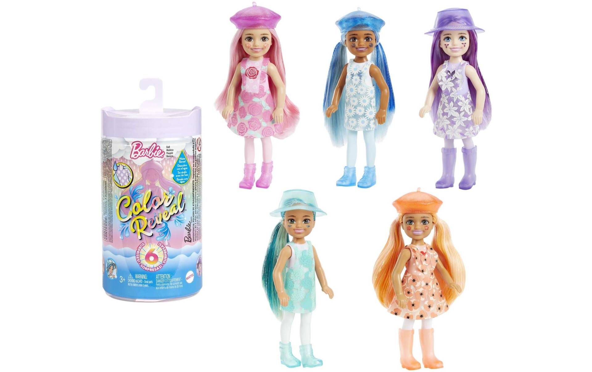 Barbie Anziehpuppe »Color Reveal Chelsea R« von Barbie
