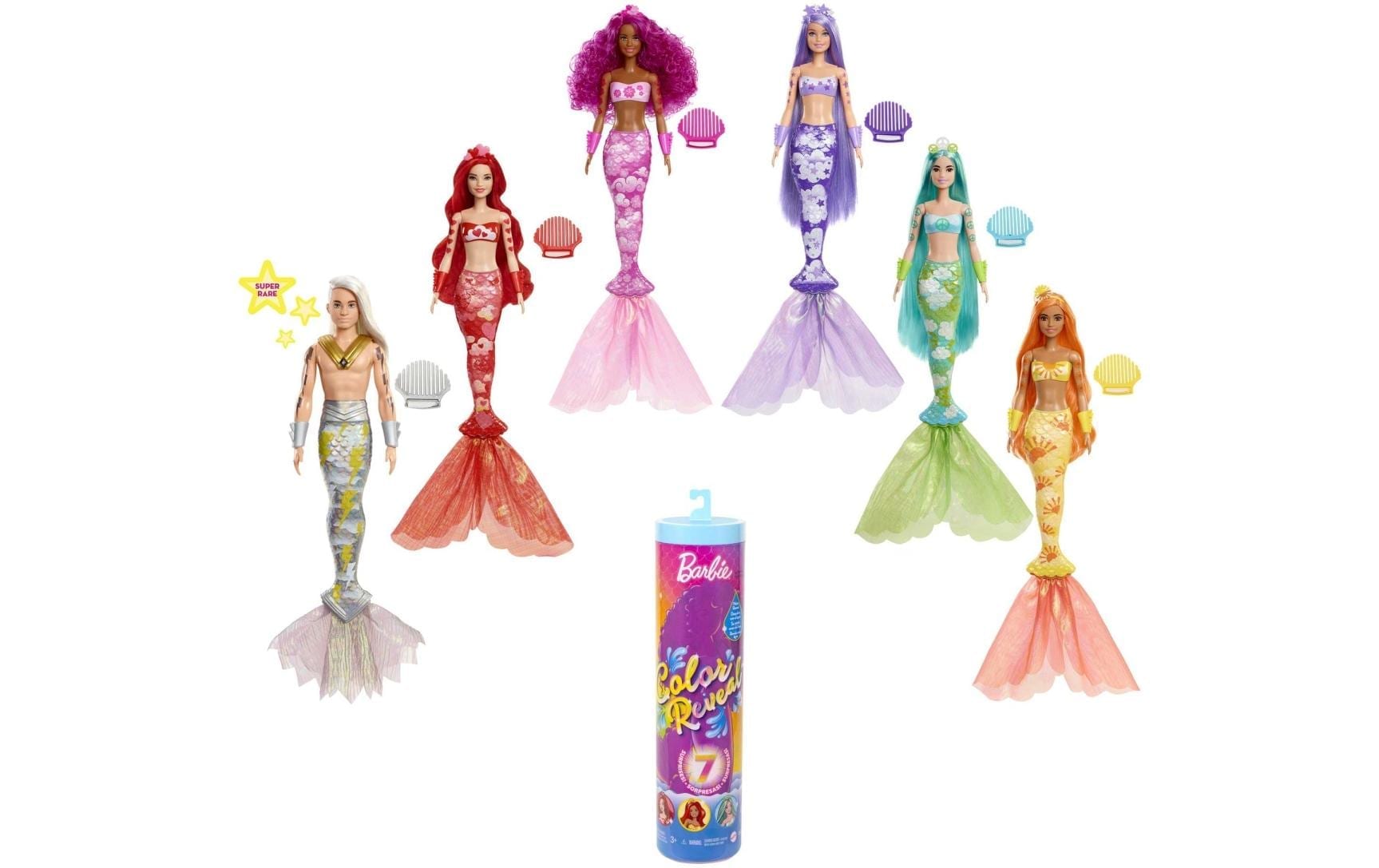 Barbie Anziehpuppe »Color Reveal Rainbow« von Barbie