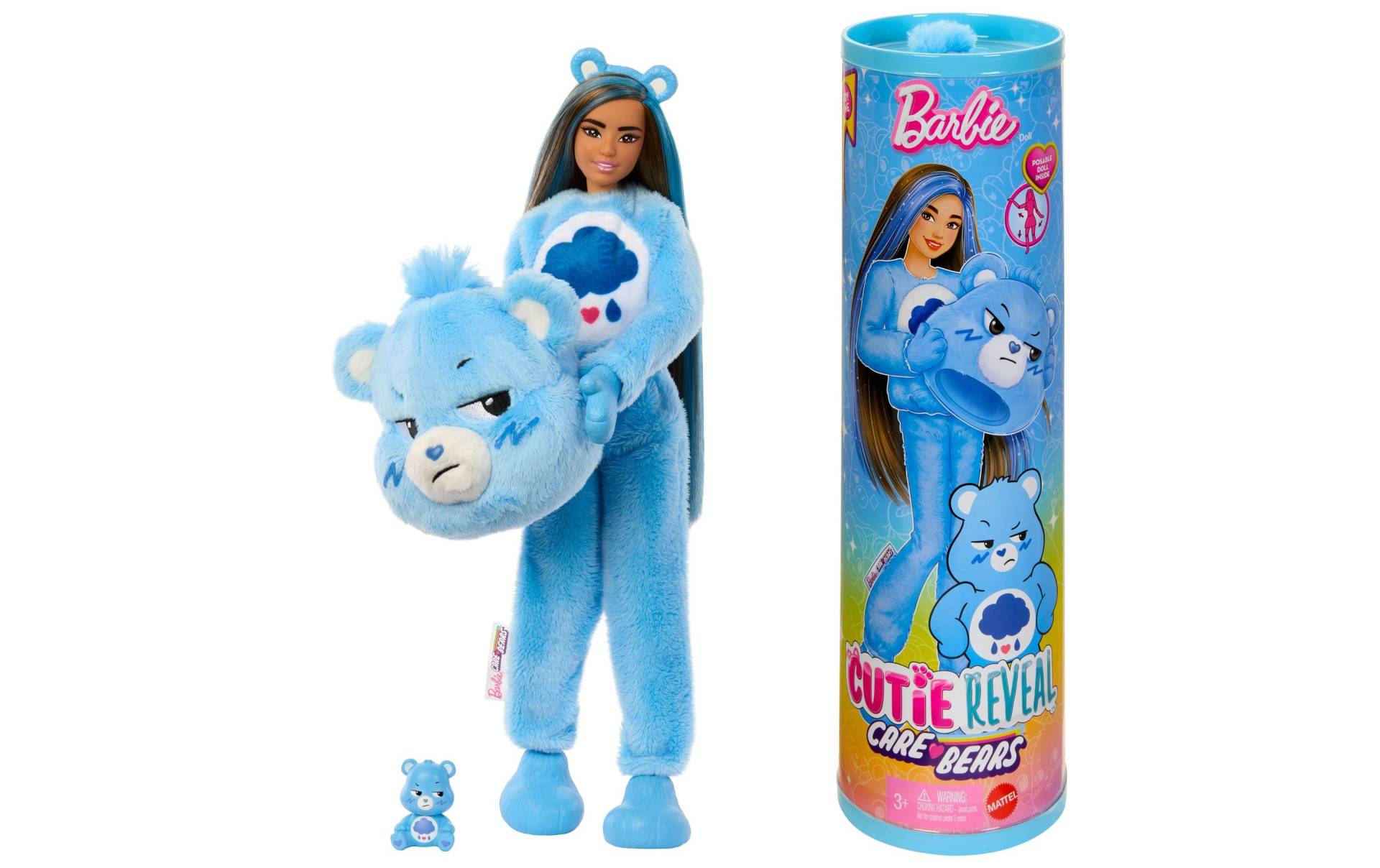 Barbie Anziehpuppe »Cutie Reveal Care Bears 3 - Brummbärchi« von Barbie