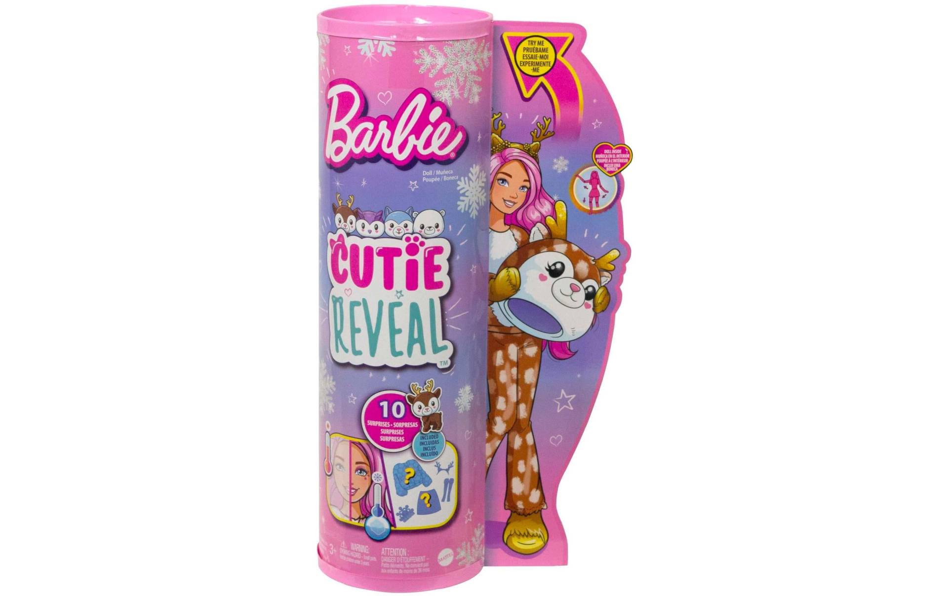 Barbie Anziehpuppe »Cutie Reveal Winter« von Barbie