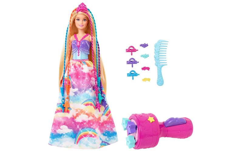 Barbie Anziehpuppe »Dreamtopia Flechtspass«, Puppenreihe Dreamtopia von Barbie