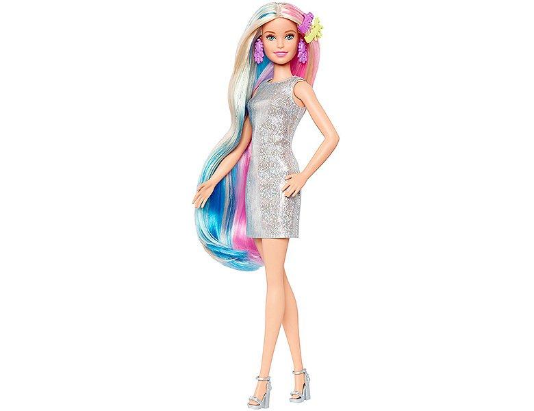 Fashion & Friends Fantasie Haar Puppe Blond Unisex Multicolor ONE SIZE von Barbie