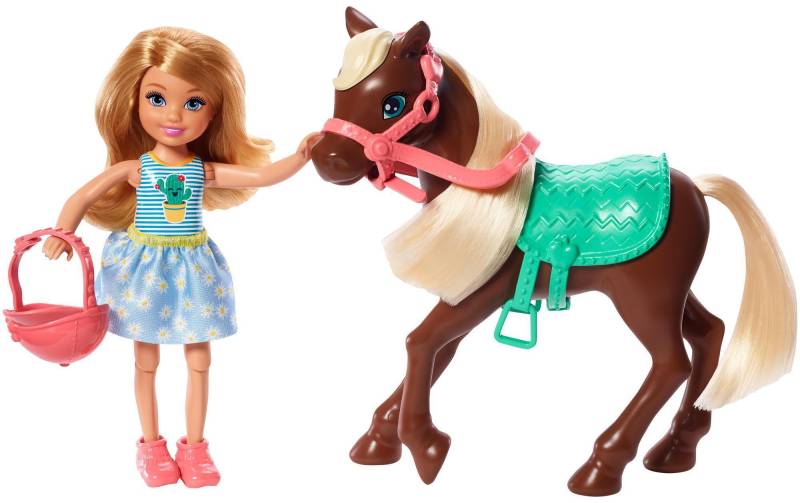 Barbie Spielfigur »Chelsea Puppe & Pony« von Barbie