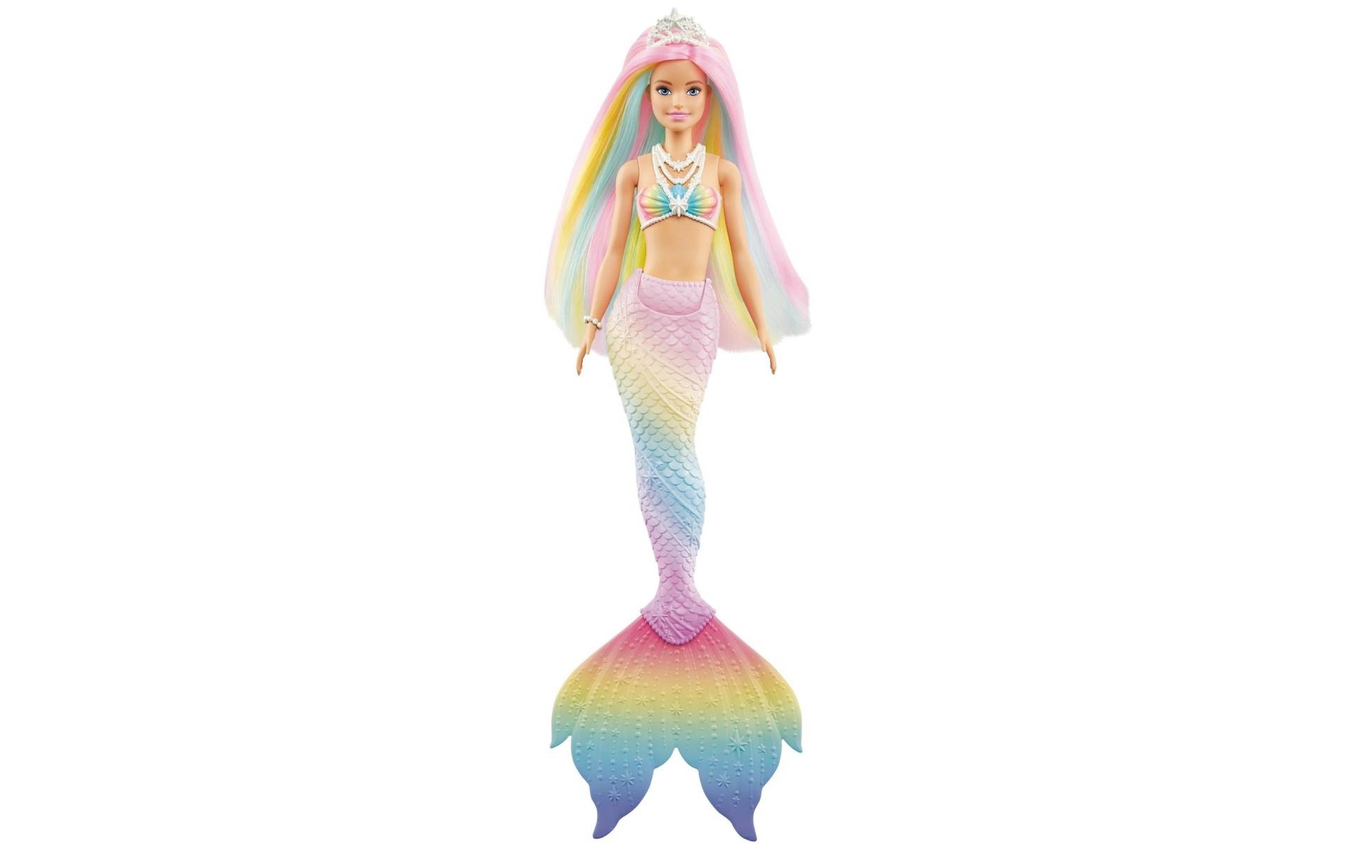 Barbie Spielfigur »Puppe Dreamtopia Regenbogen Meerjungfrau mit Farbwechsel« von Barbie