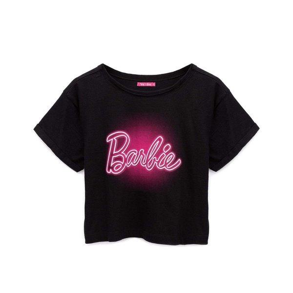 Kurzes Top Damen Schwarz M von Barbie