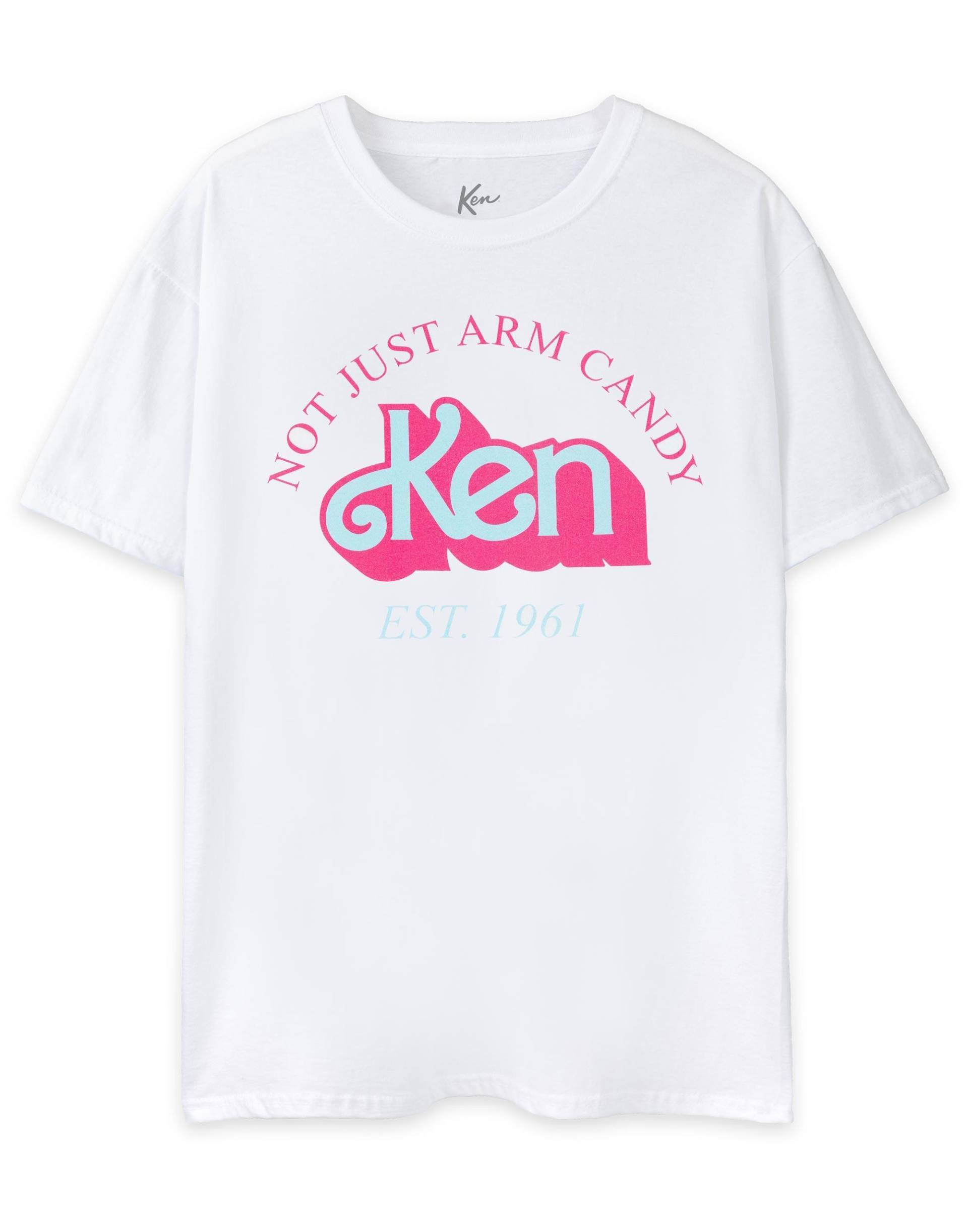 Not Just Arm Candy Tshirt Kurzärmlig Herren Weiss XXL von Barbie