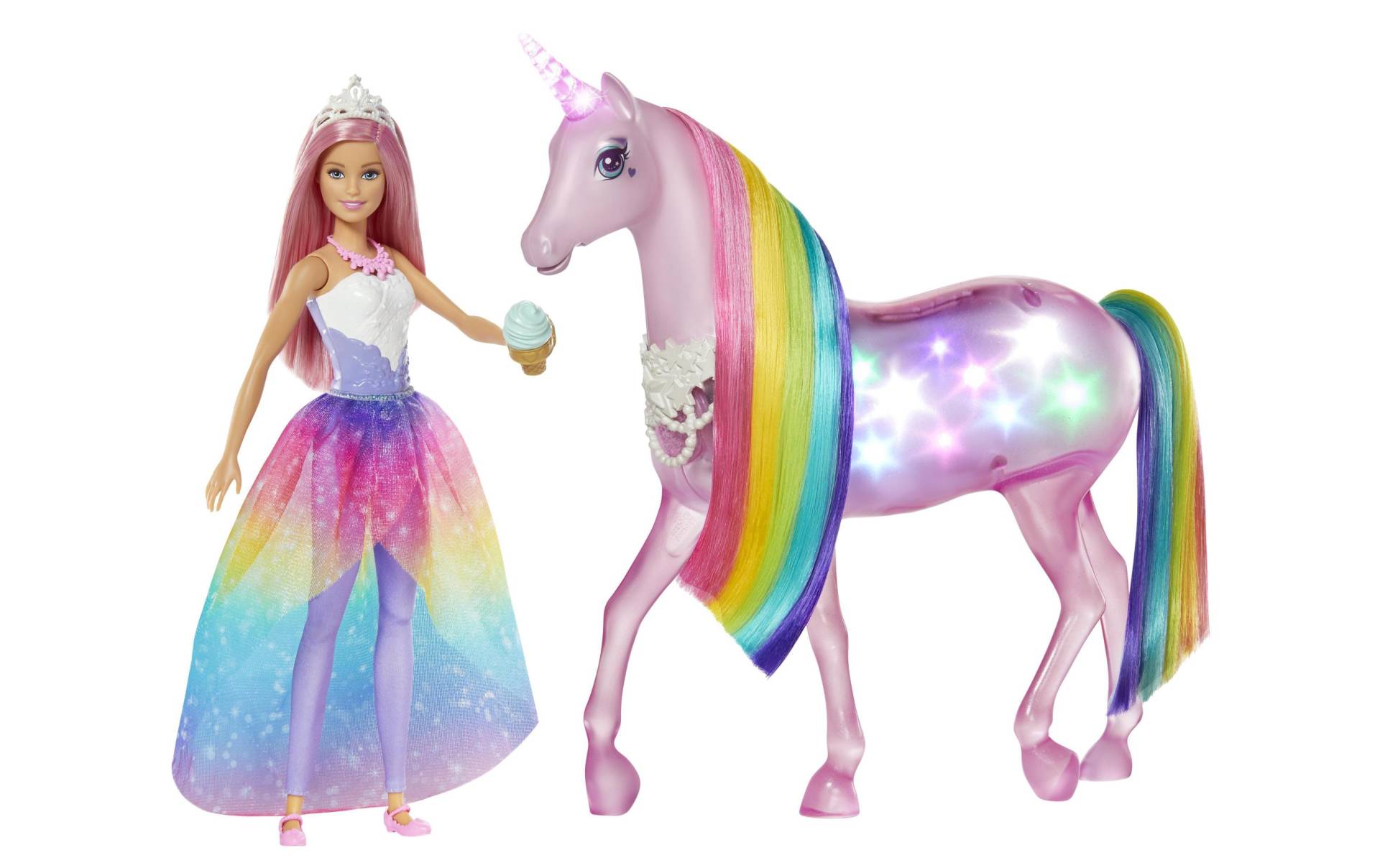 Barbie Spielfigur »Dreamtopia Zauberlicht Einhorn« von Barbie