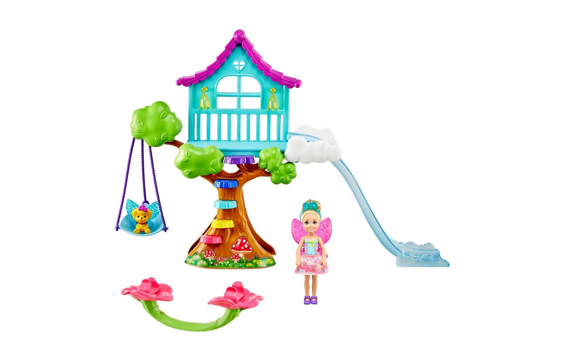 Barbie Spielwelt »Dreamtopia Chelsea Feen-Baumhaus« von Barbie