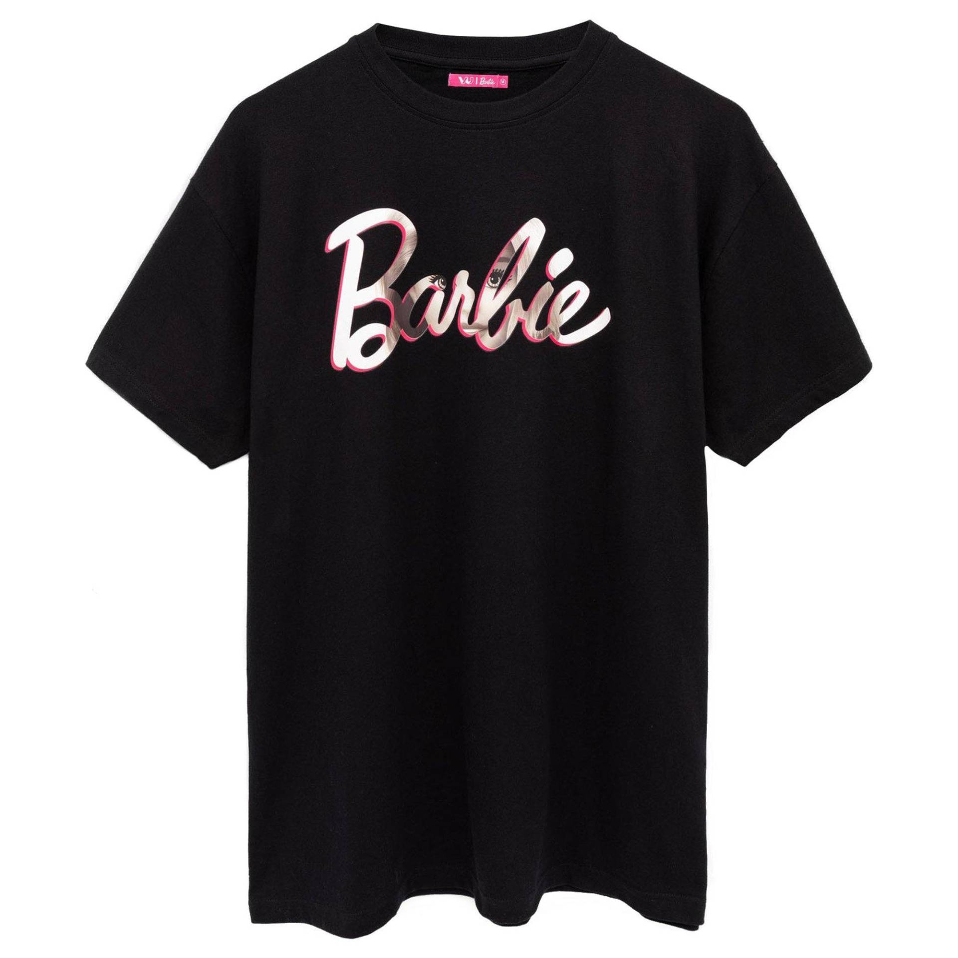 Tshirt Damen Schwarz XL von Barbie