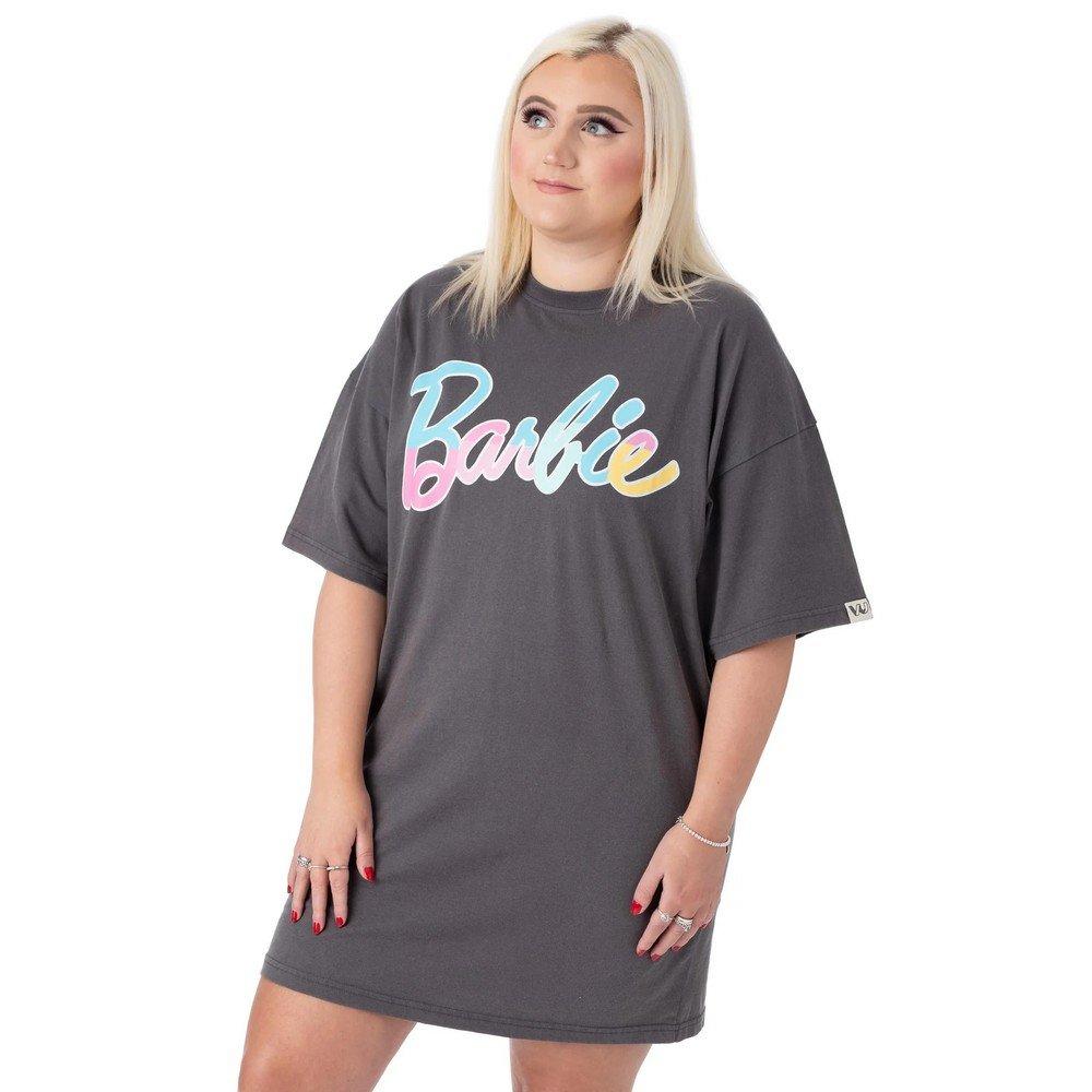 Tshirtkleid Damen Grau M von Barbie