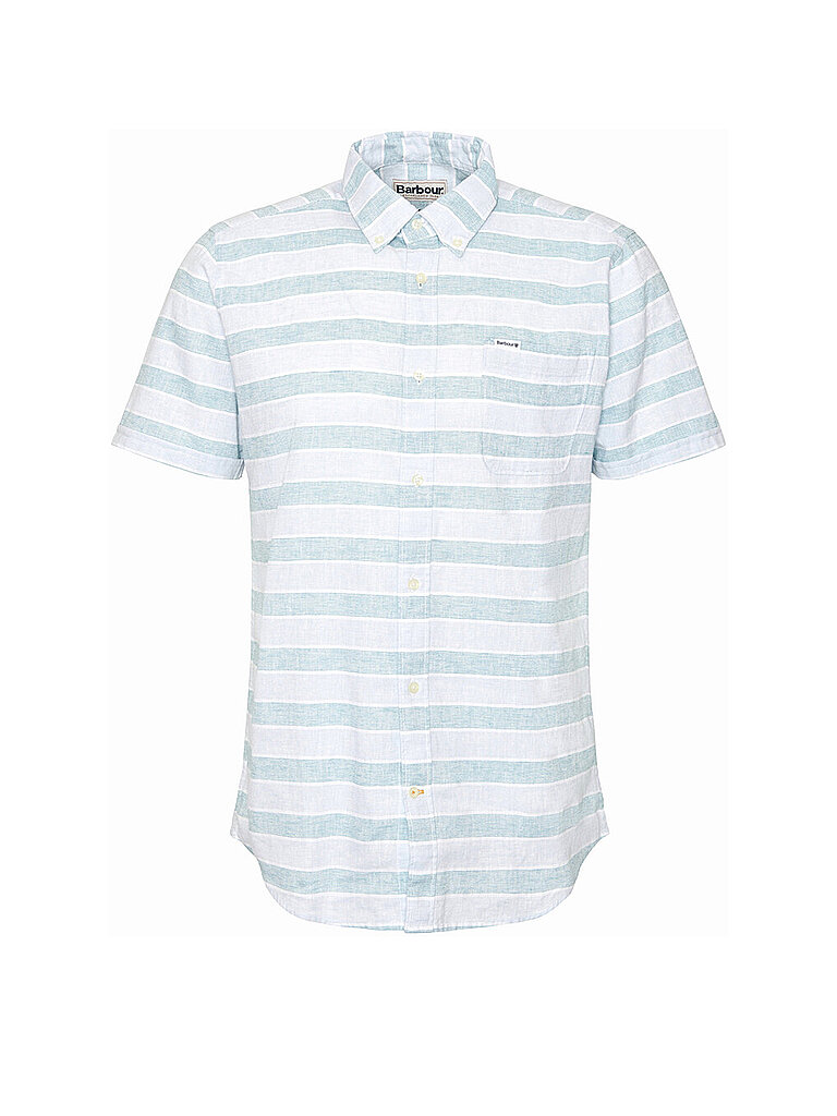 BARBOUR Hemd Tailored Fit  mint | XXL von Barbour