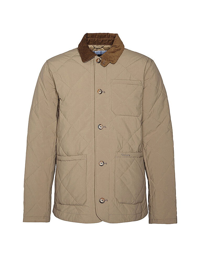 BARBOUR Overshirt - Jacke CORBY beige | XL von Barbour