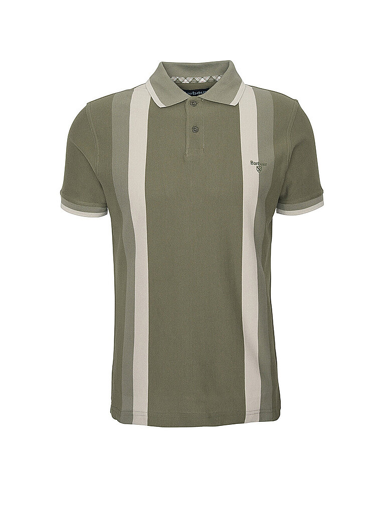 BARBOUR Poloshirt HODON  olive | L von Barbour