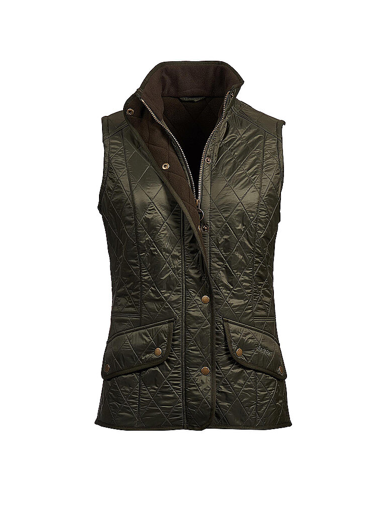 BARBOUR Steppgilet CAVALRY olive | 46 von Barbour