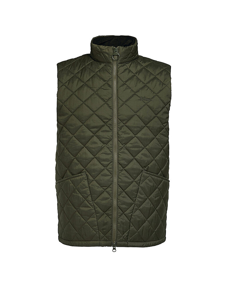 BARBOUR Steppgilet MONTY olive | S von Barbour