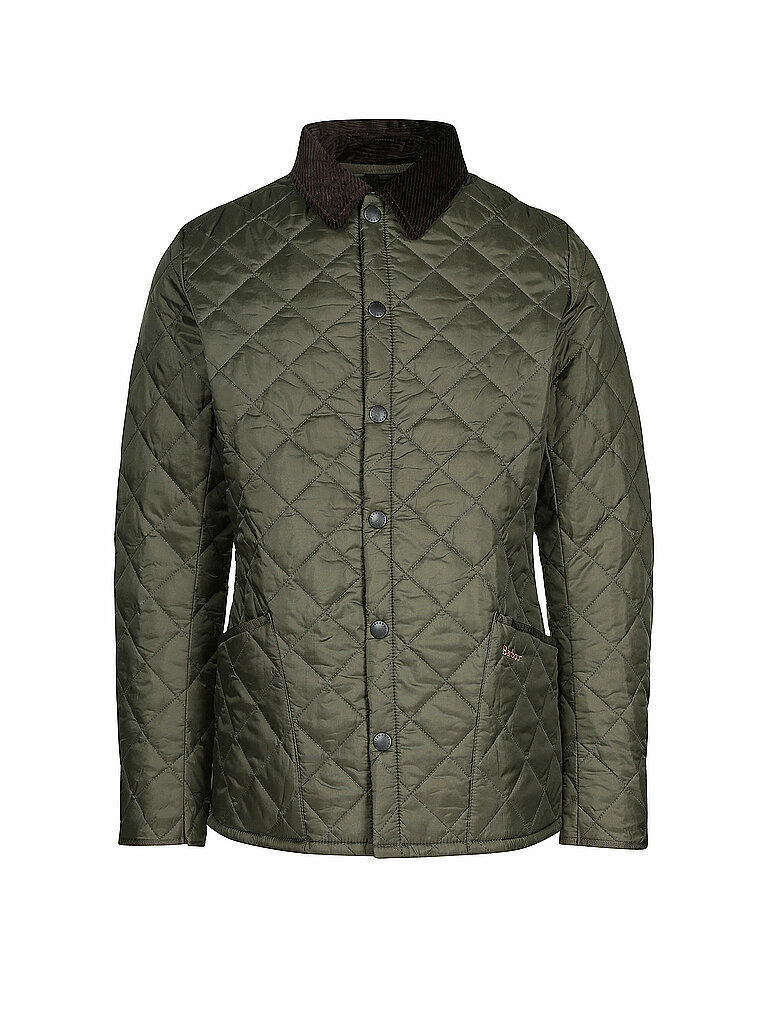 BARBOUR Steppjacke HERITAGE olive | XXXL von Barbour