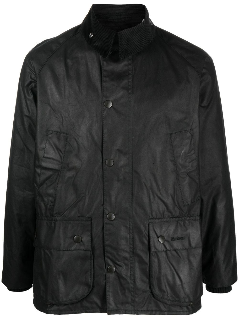 Barbour Bedale wax jacket - Black von Barbour