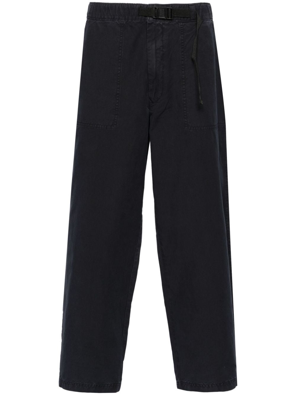 Barbour Grindle mid-rise tapered trousers - Blue von Barbour