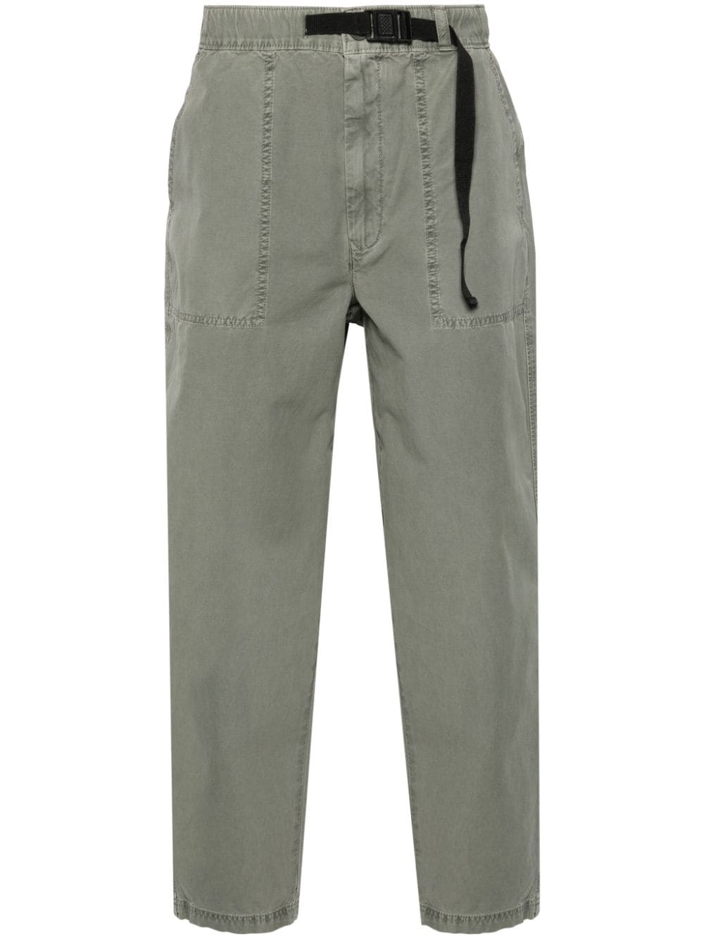 Barbour Grindle mid-rise tapered trousers - Green von Barbour