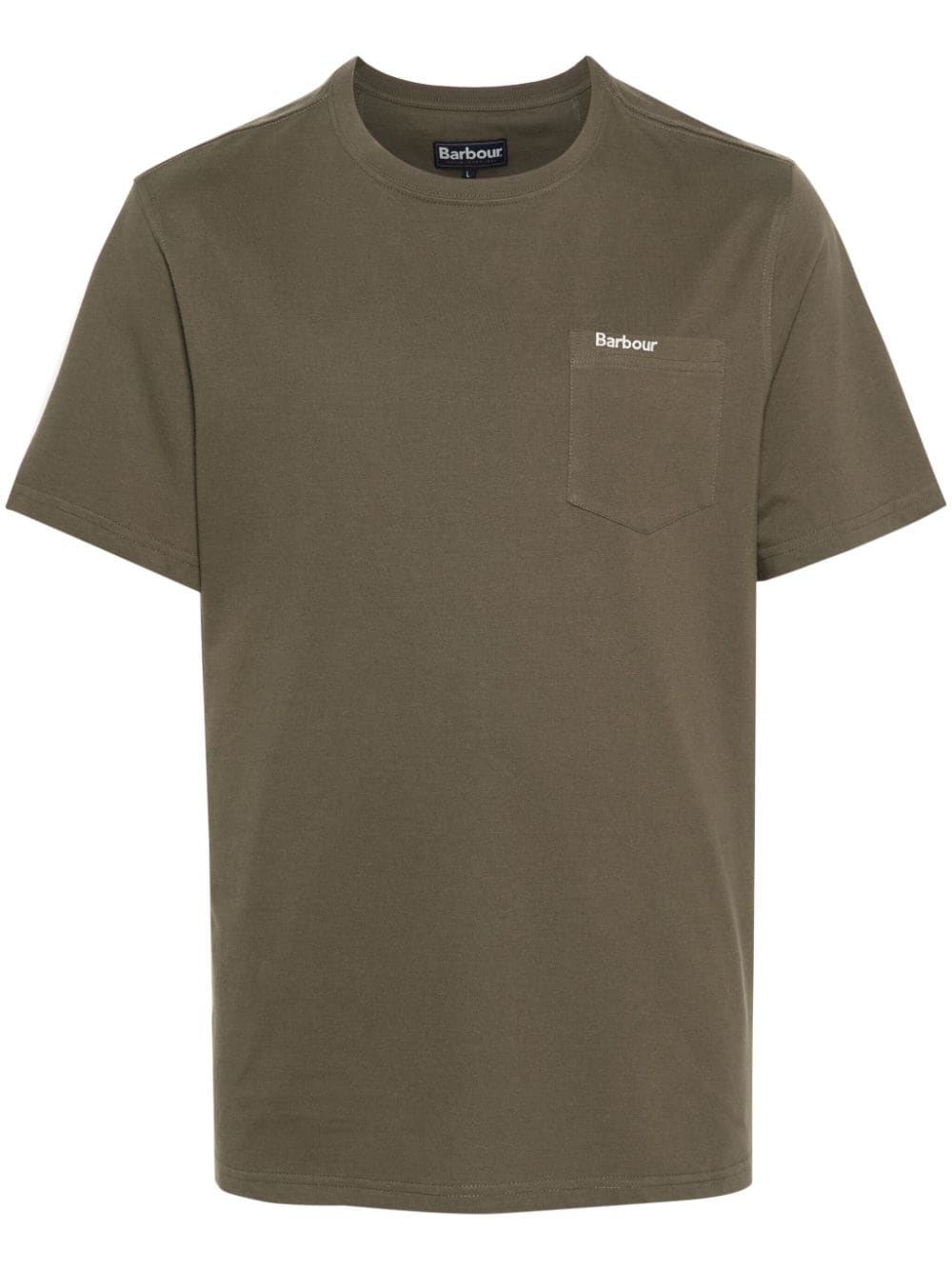 Barbour Langdon logo-embroidered T-Shirt - Green von Barbour