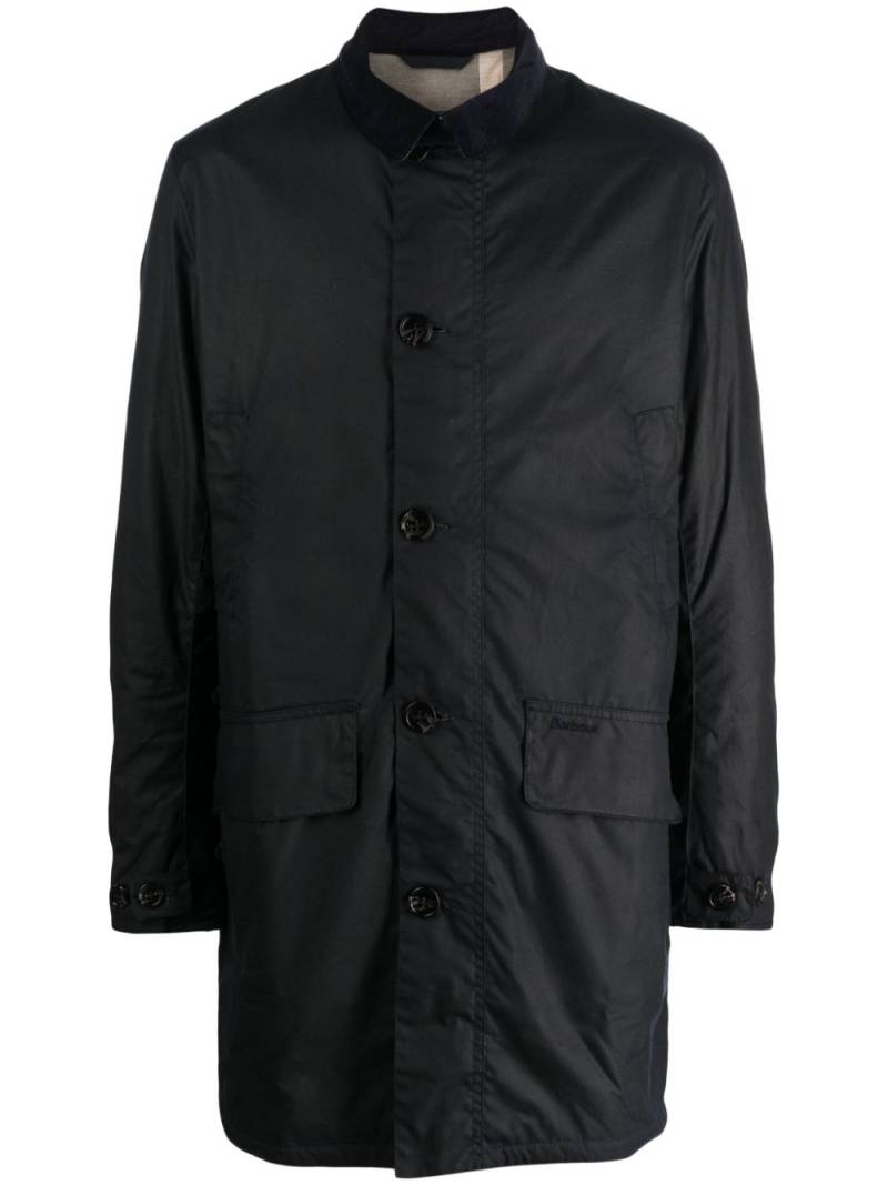 Barbour Mac waterproof raincoat - Blue von Barbour